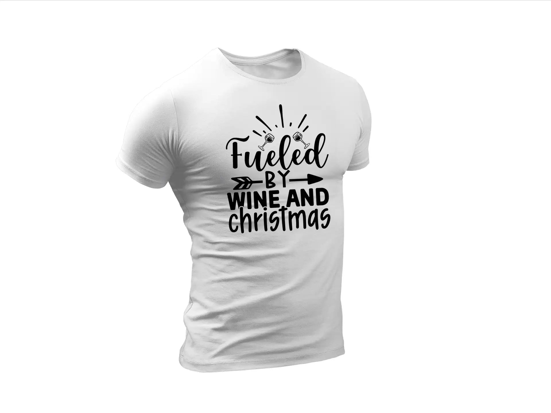 Fueled by Wine Christmas SVG SVG