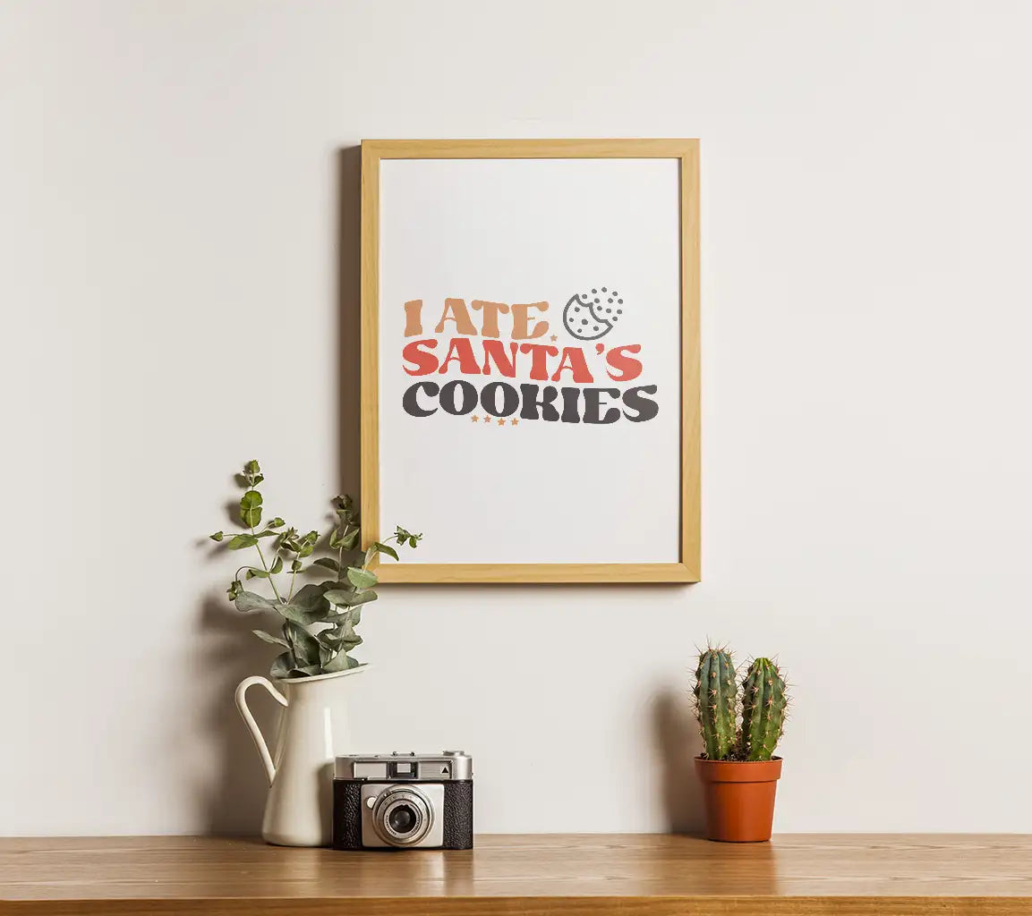 Late Santas Cookies SVG SVG
