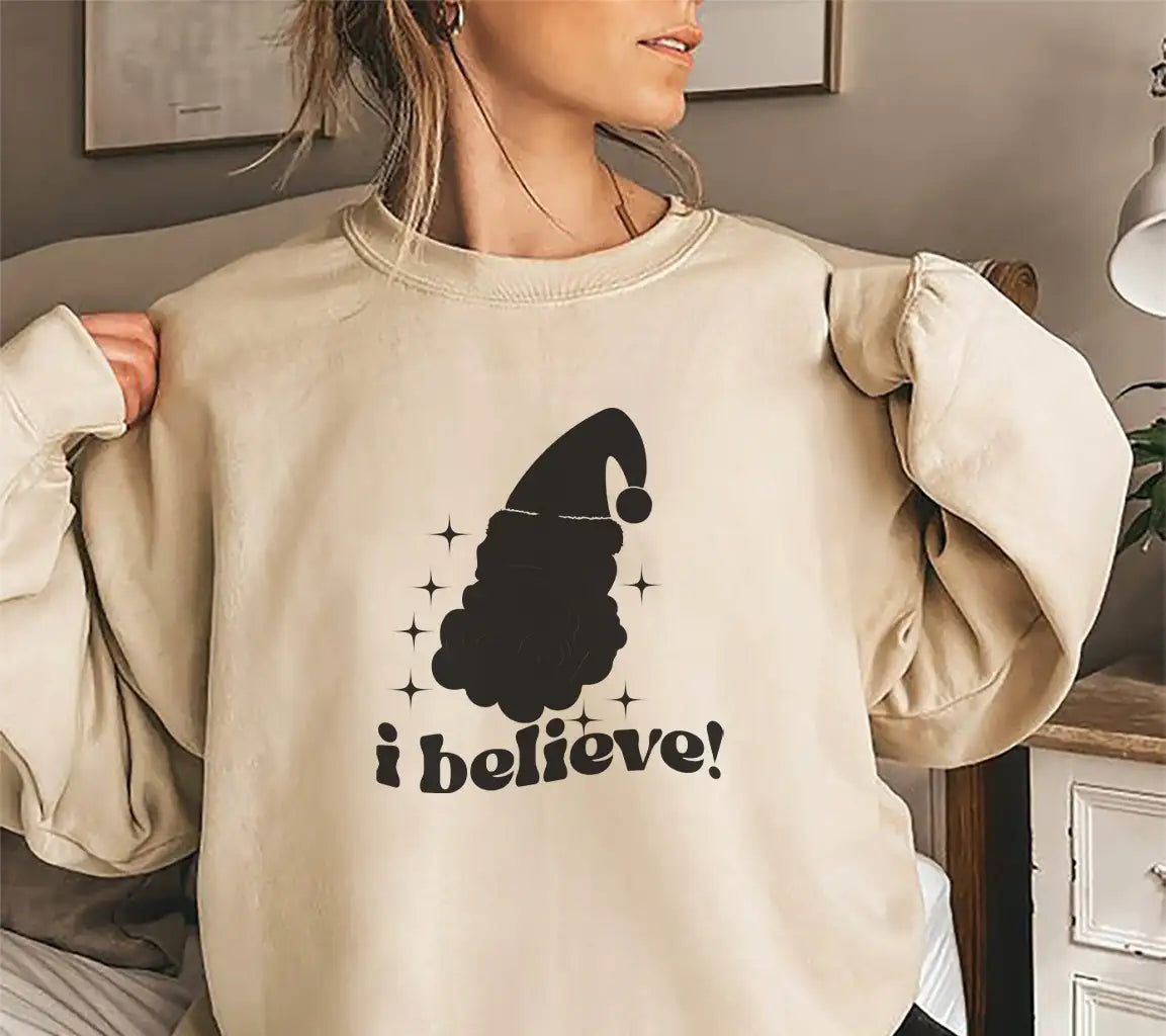 I Believe Santa Hat SVG SVG