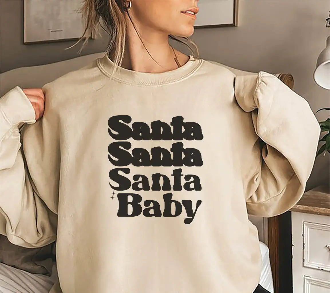 Santa Baby SVG Cut File SVG