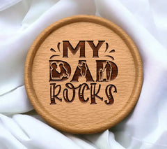  Dad Rocks SVG SVG