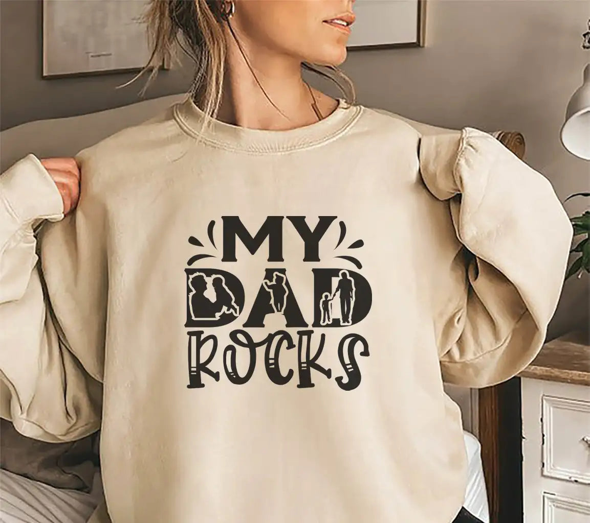  Dad Rocks SVG SVG