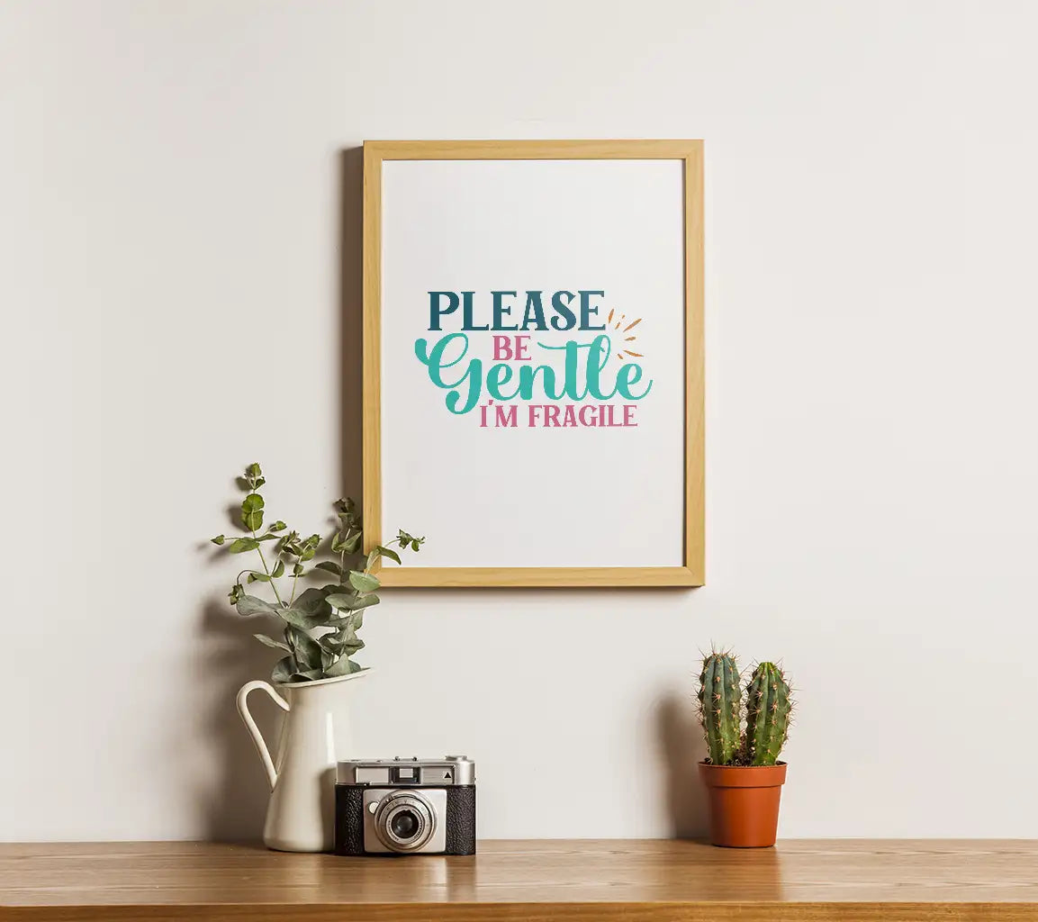 Fragile SVG Digital Sticker SVG