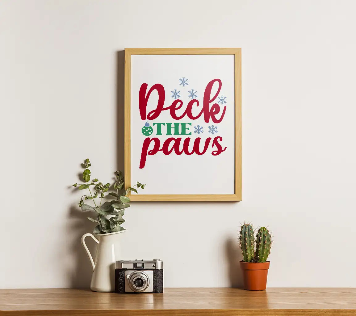 Deck The Paws Christmas SVG SVG