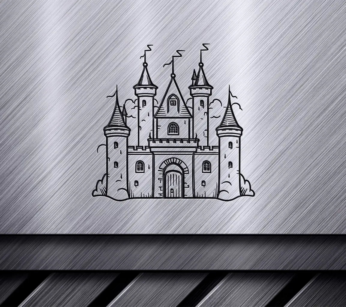  Castle Door SVG - Enchanted Kingdom SVG