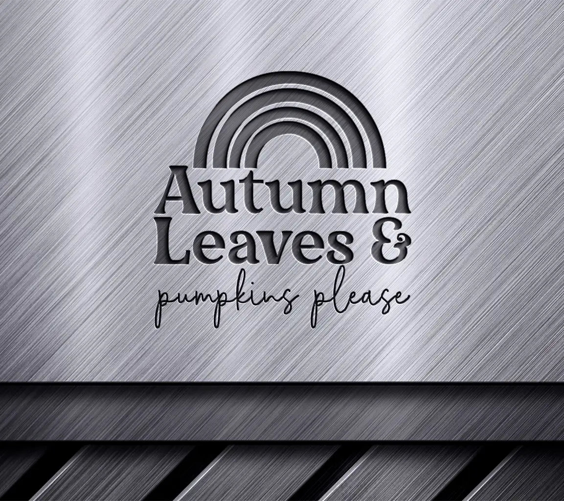Autumn Leaves & Pumpkins SVG SVG