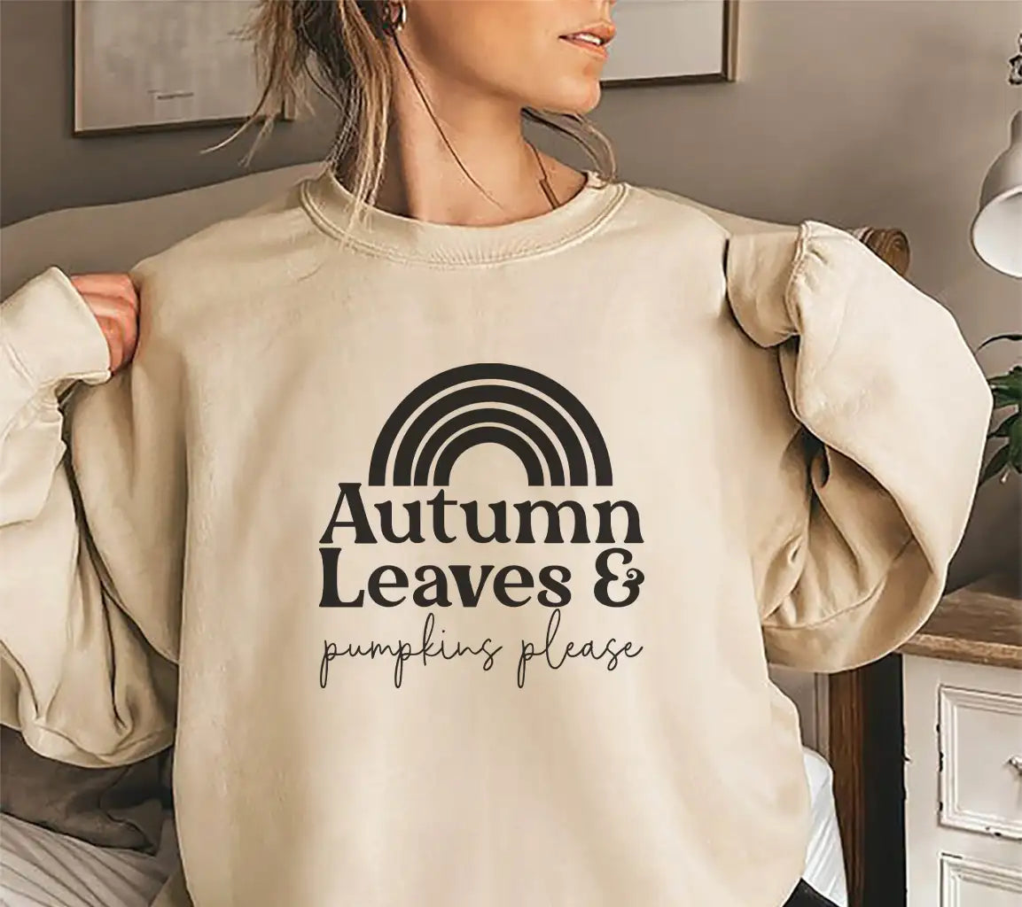 Autumn Leaves & Pumpkins SVG SVG