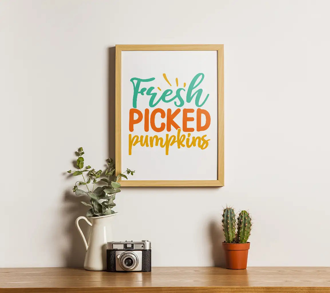 Fresh Picked Pumpkins SVG SVG