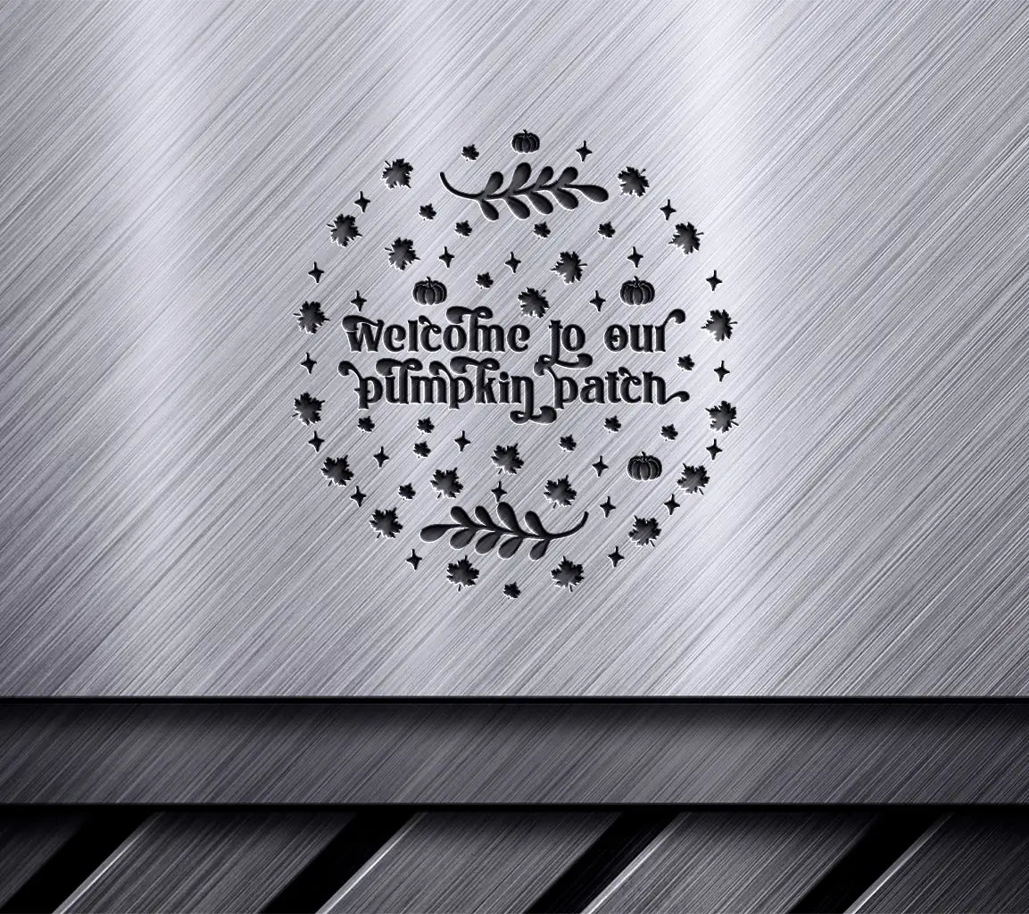 Welcome Pumpkin Patch SVG Sign SVG