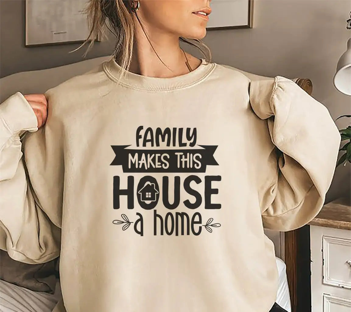 Family House Home SVG Design SVG