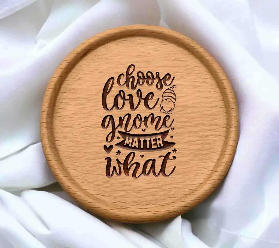 Choose Love Gnome SVG SVG