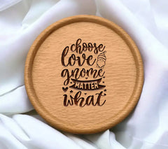 Choose Love Gnome SVG SVG