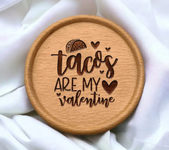 Tacos Are My Valentine SVG SVG