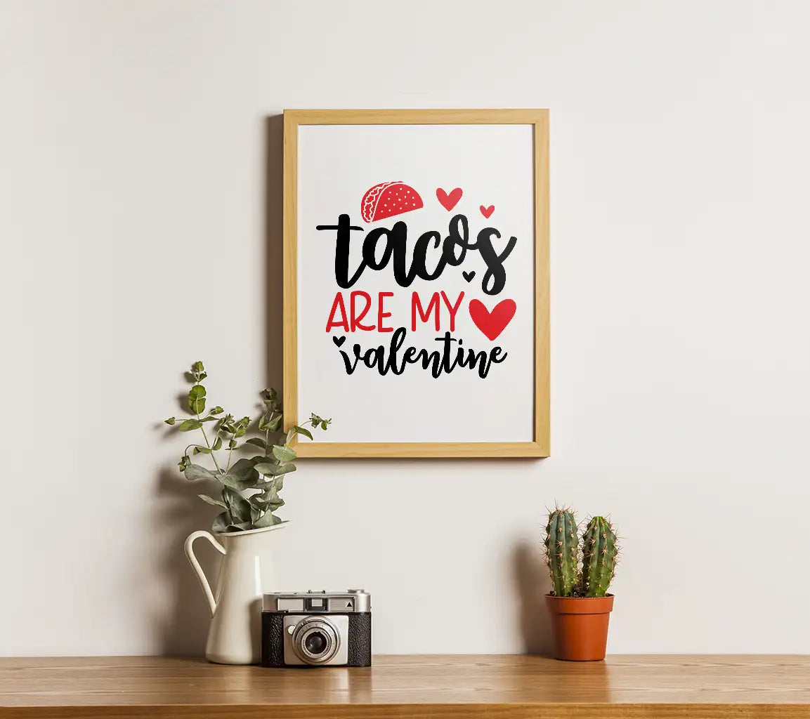 Tacos Are My Valentine SVG SVG