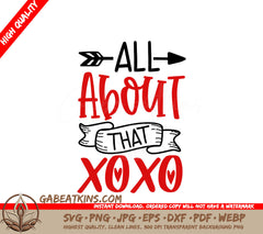 XOXO SVG Design SVG