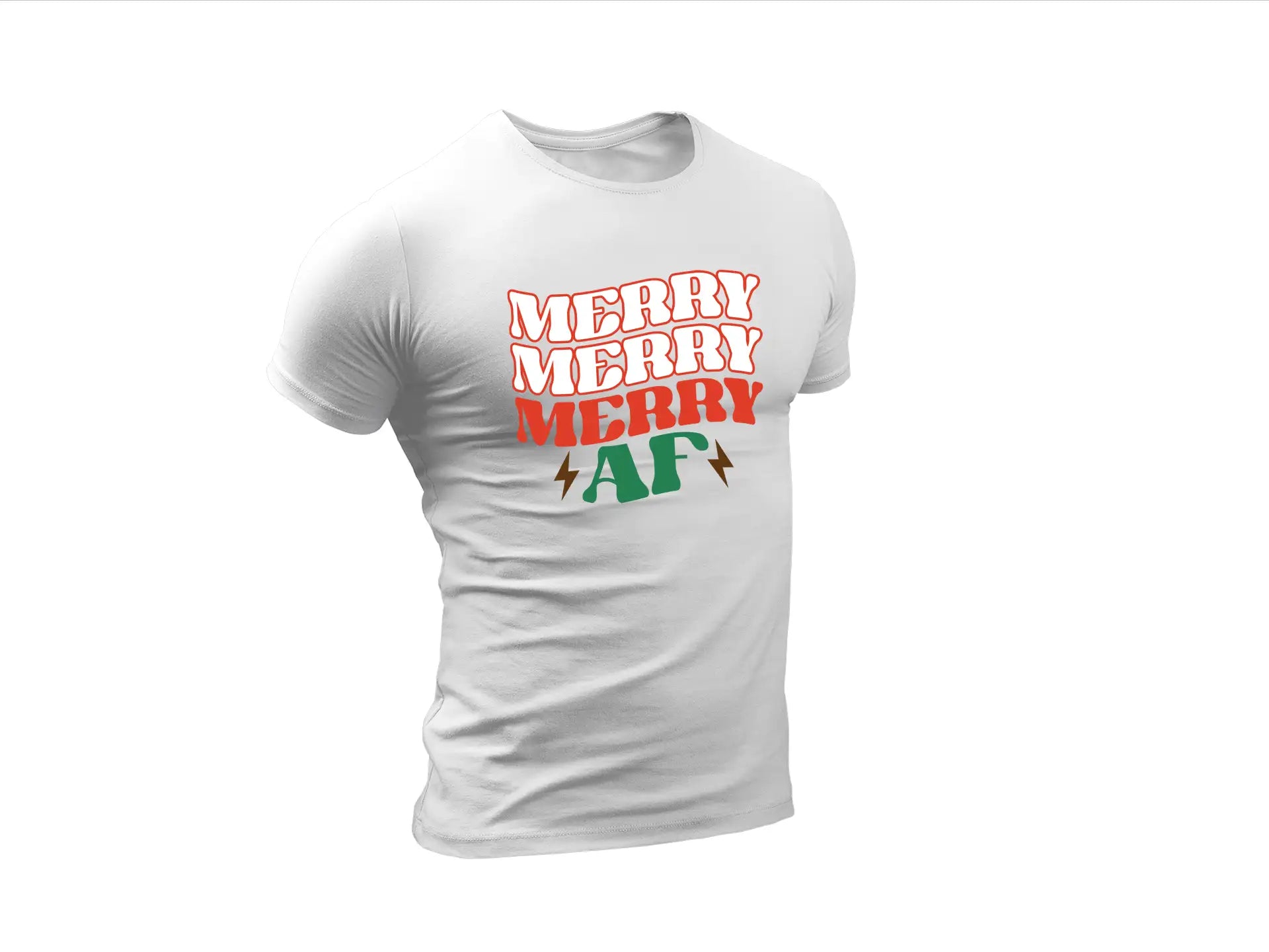 Merry AF Christmas SVG SVG