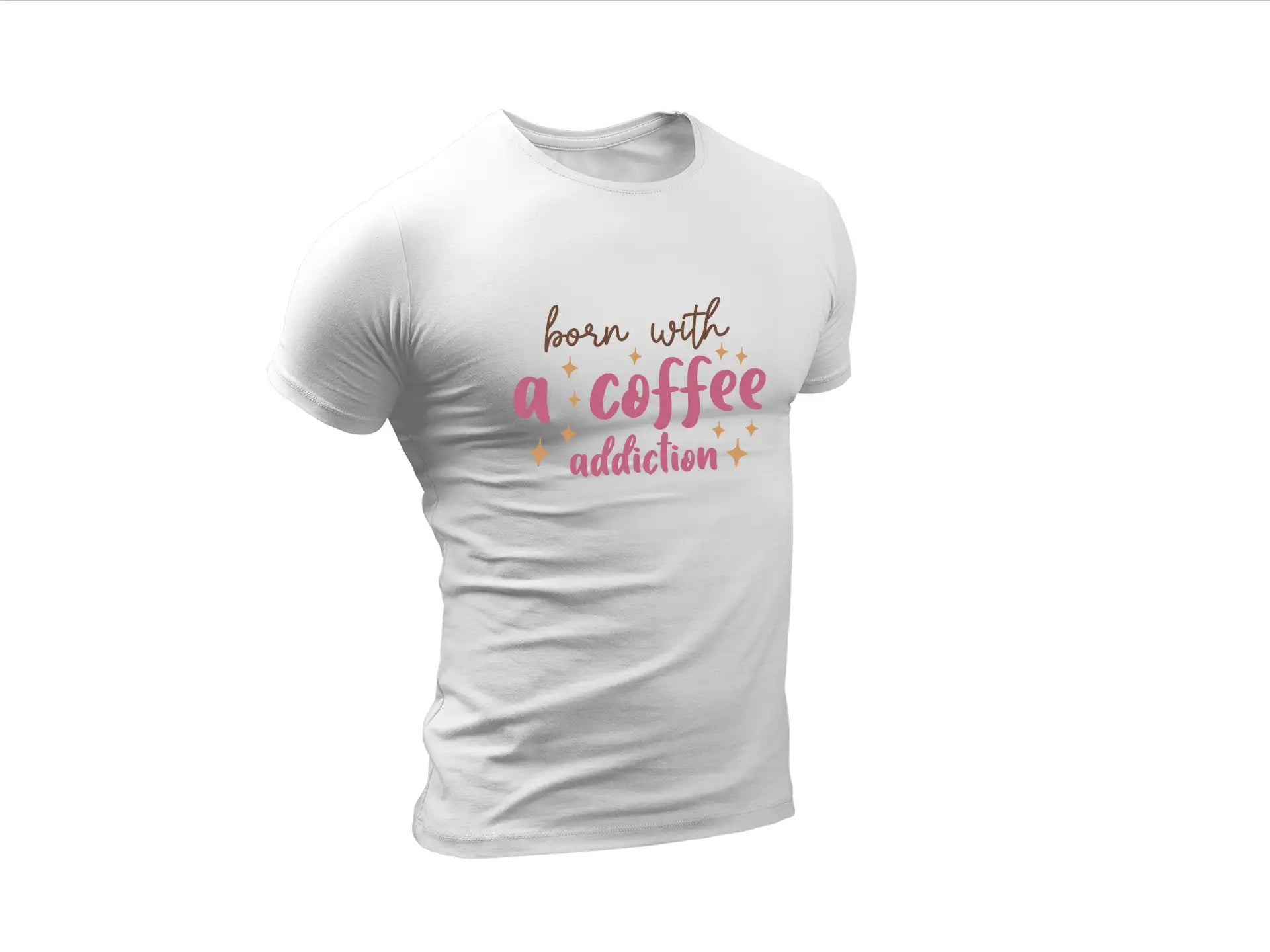 Born With Coffee Addiction SVG SVG