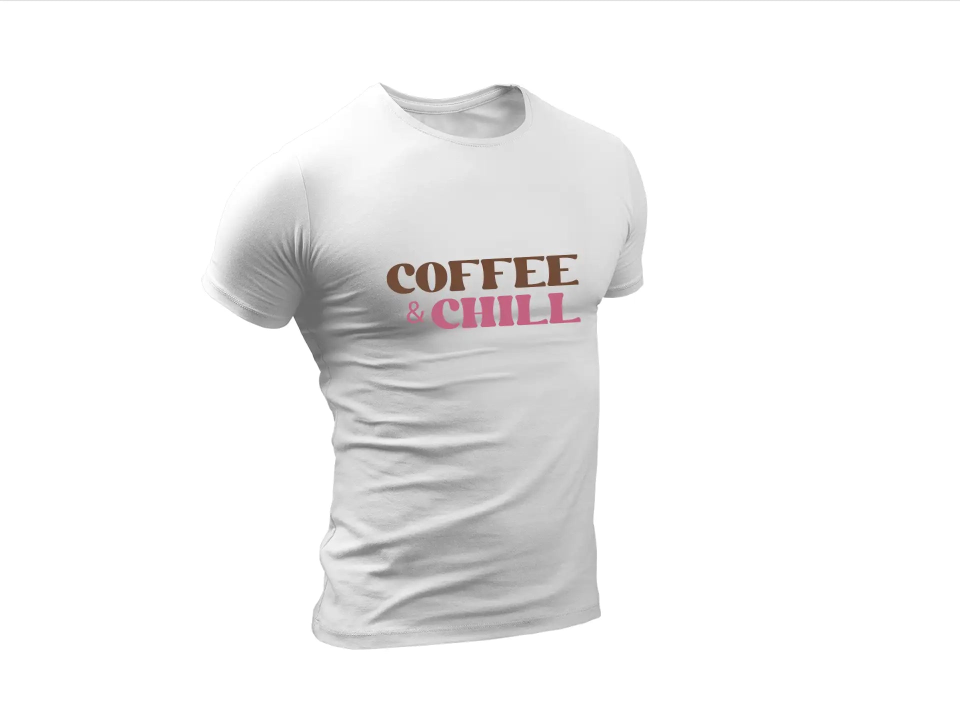 Brown & Pink Coffee Chill SVG SVG
