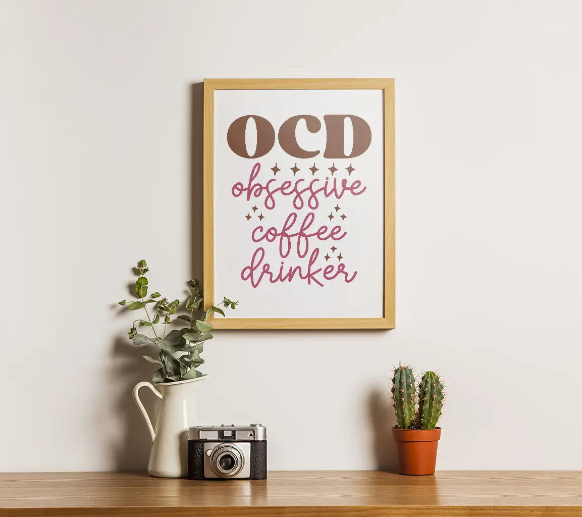 OCD Coffee Drinker SVG SVG