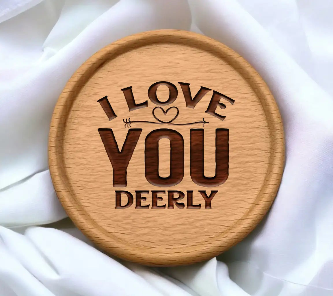  I Love You Deerly SVG SVG