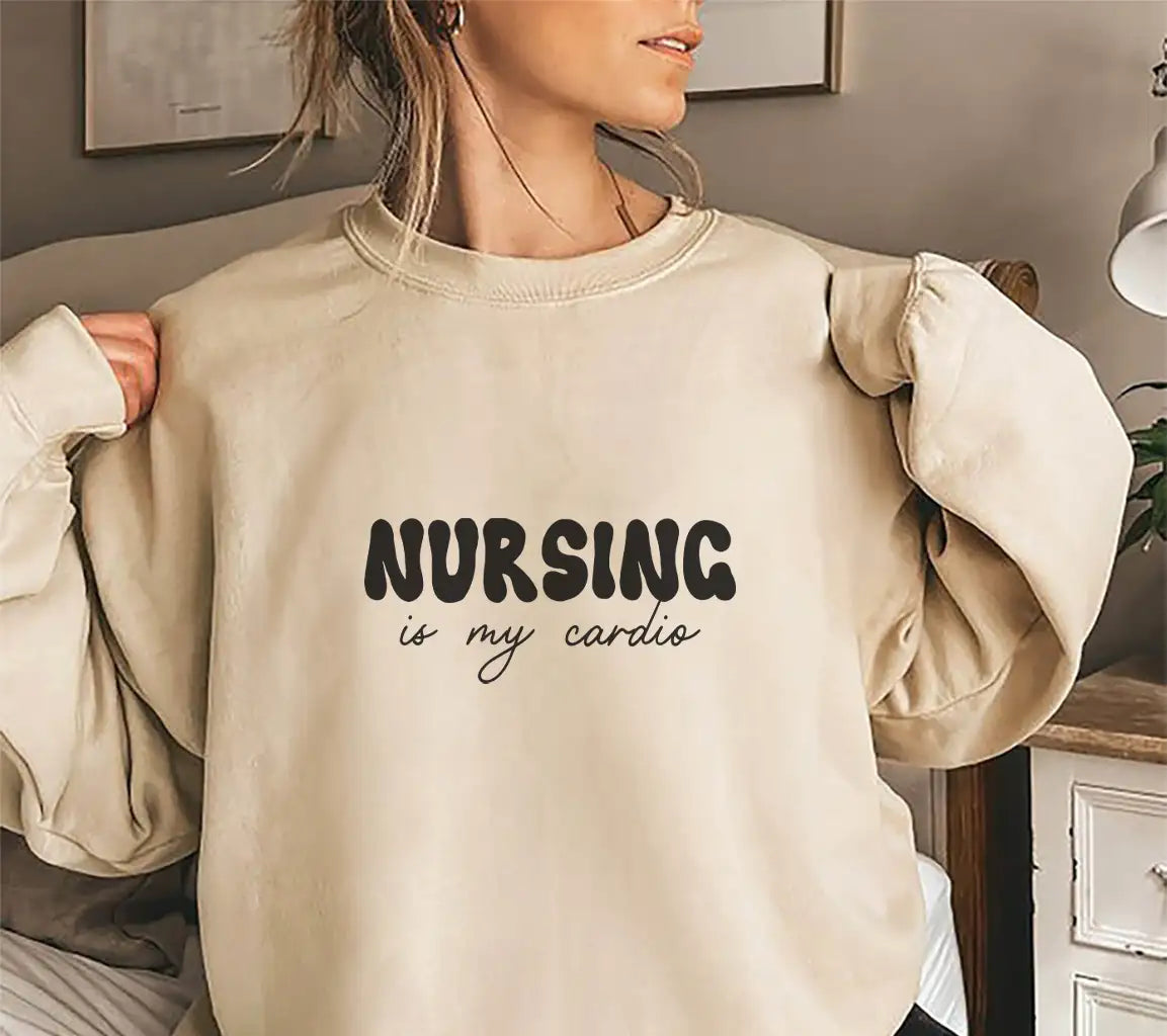Funny Nurse Cardio SVG SVG