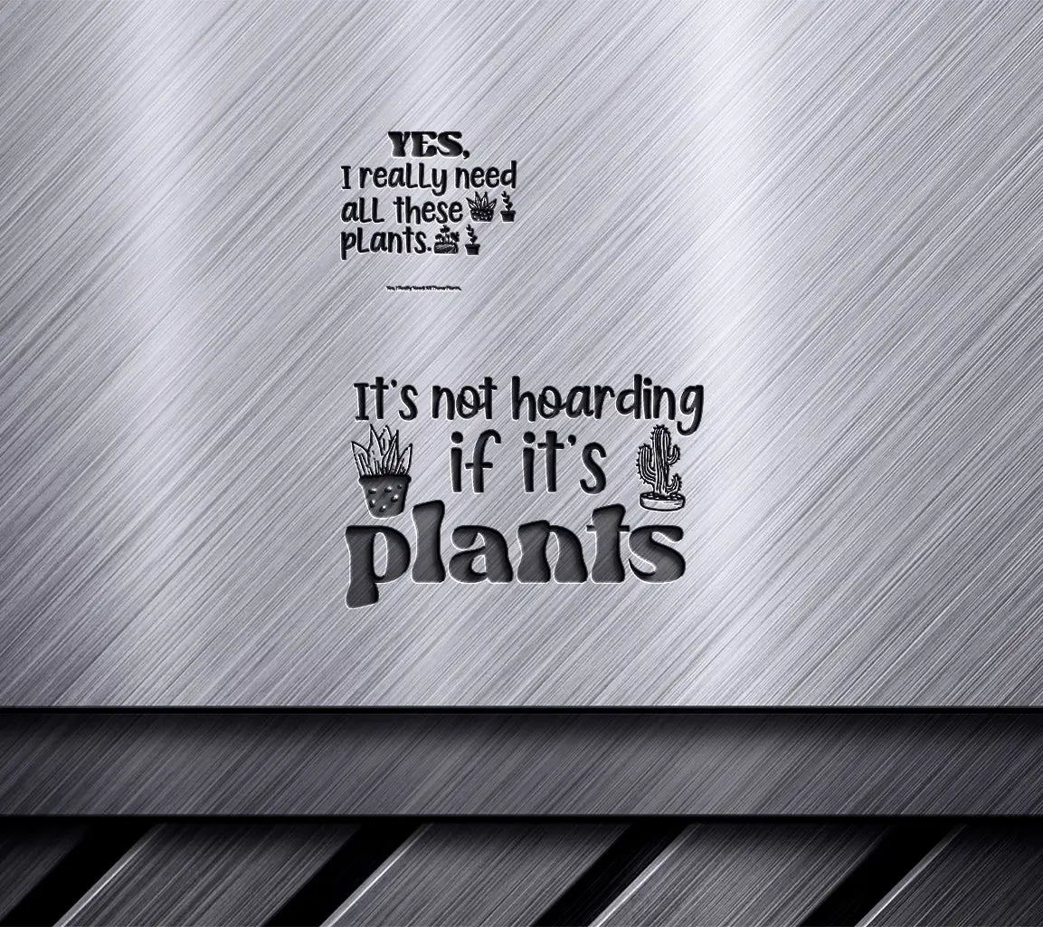 Plant Hoarding SVG Design SVG