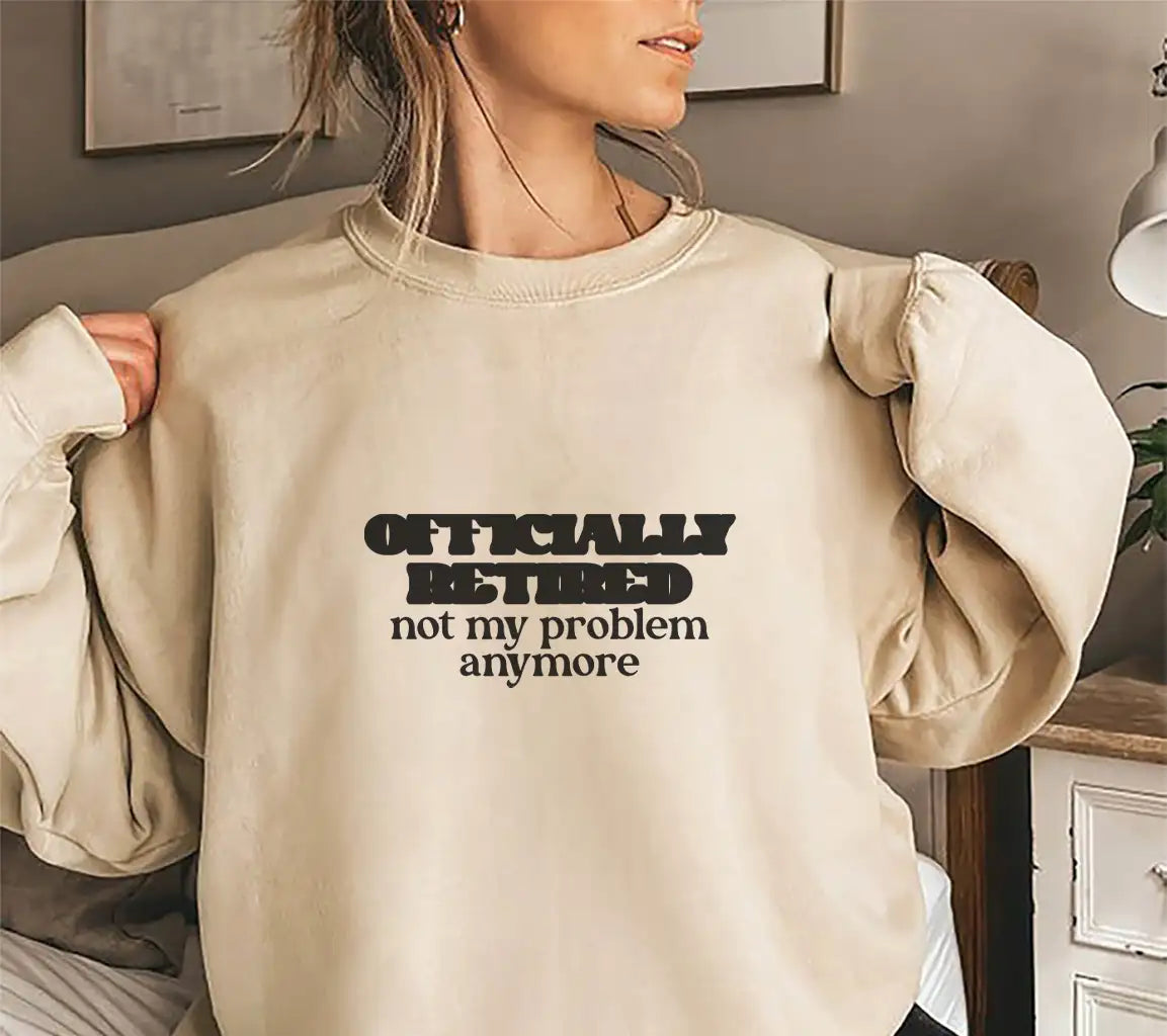 Retired Not My Problem SVG SVG