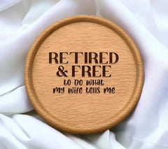 Retired Husband SVG Design SVG
