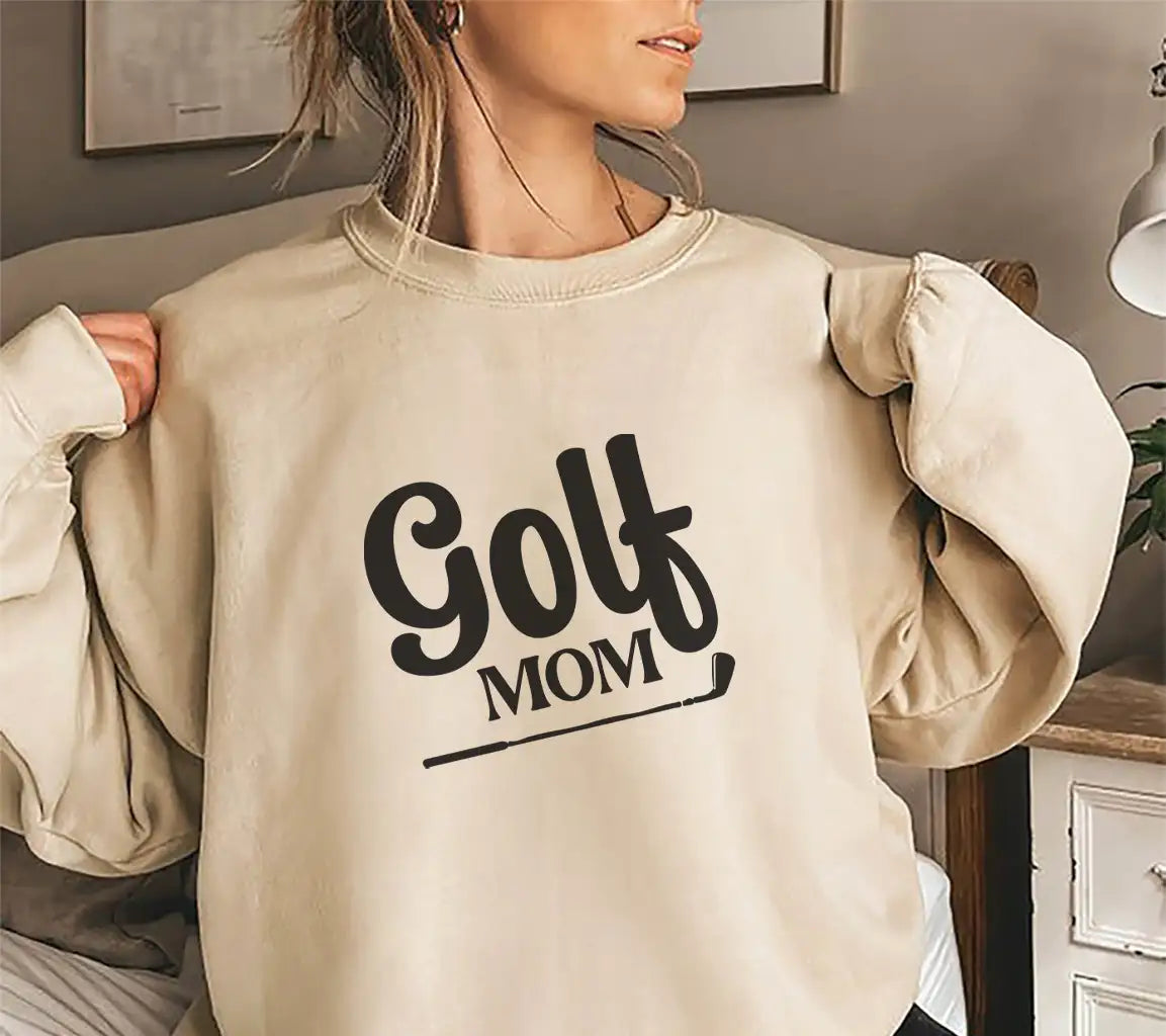 Green Golf Mom SVG Keychain SVG