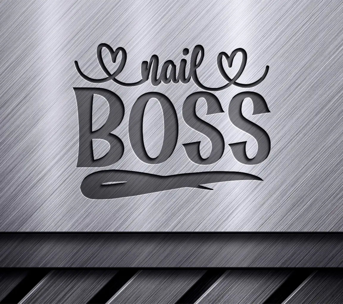 Nail Boss Heart SVG Design SVG