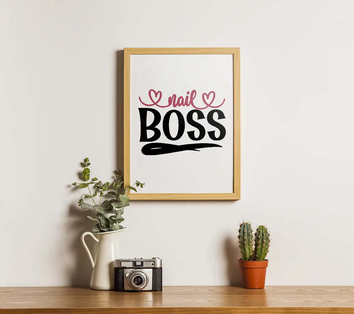 Nail Boss Heart SVG Design SVG