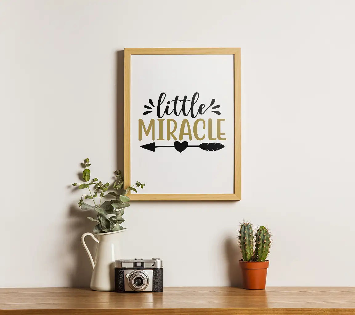 Little Miracle Arrow Heart SVG SVG
