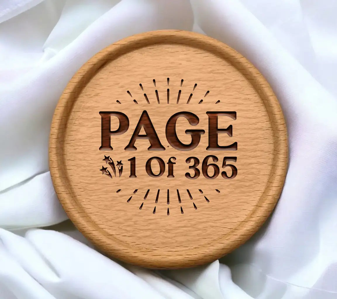 New Year Page 1 of 365 SVG SVG