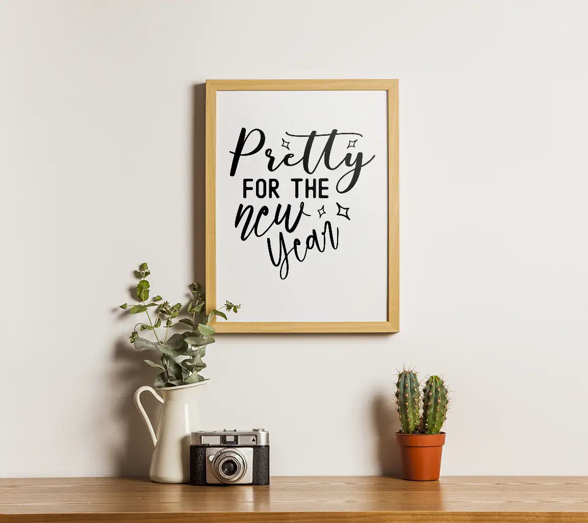 New Year Pretty  SVG SVG