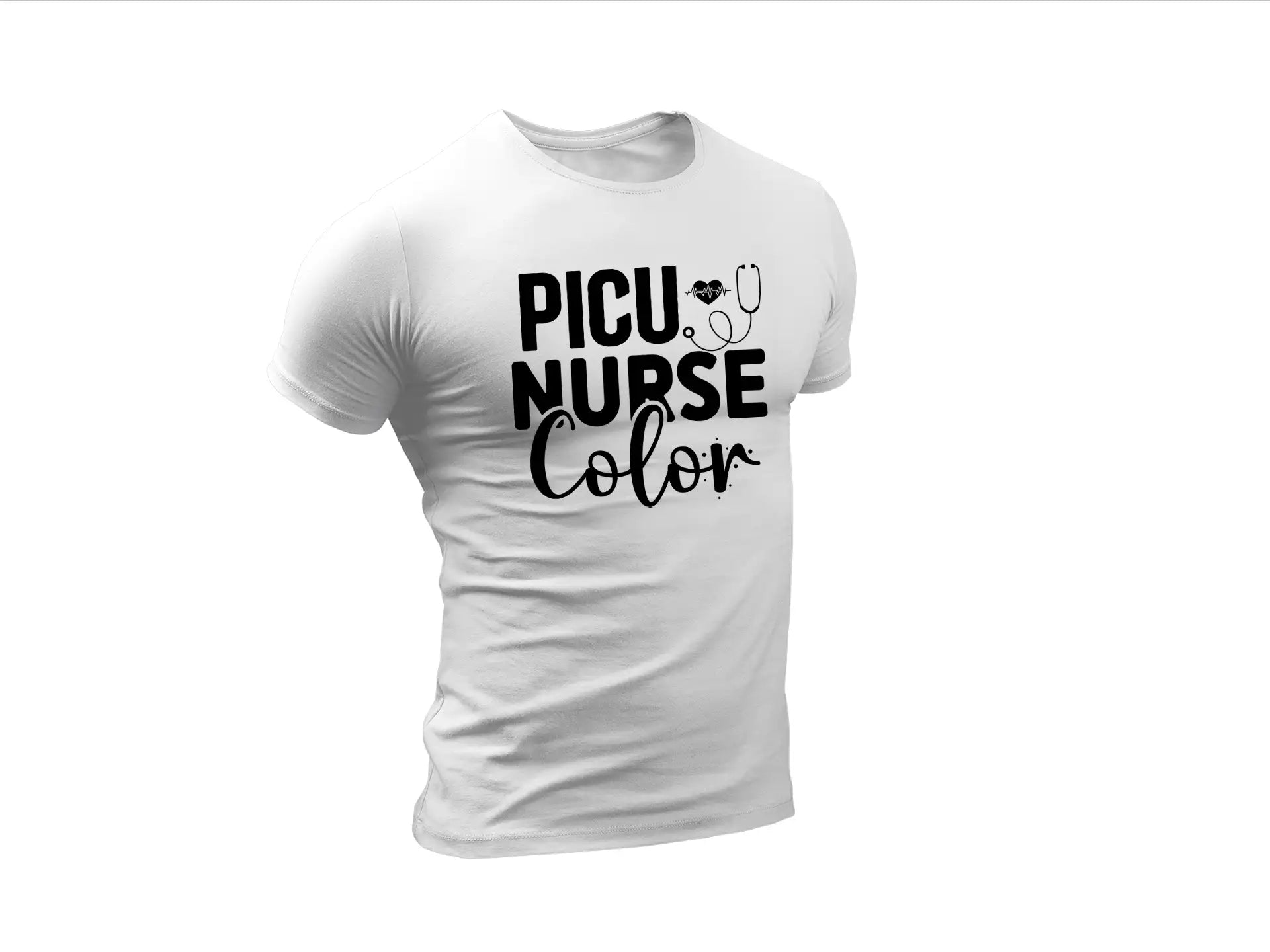 PICU Nurse Color SVG Design SVG
