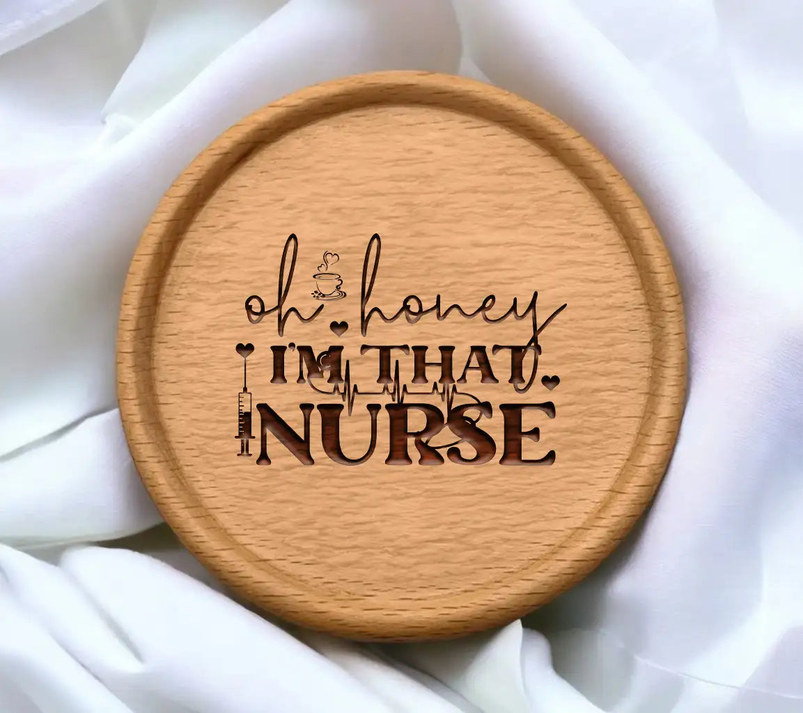 Oh Honey, Im That Nurse SVG SVG