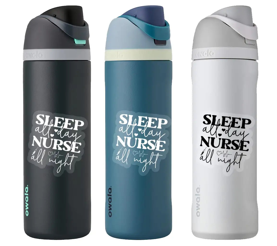 Sleep All Day Nurse SVG SVG