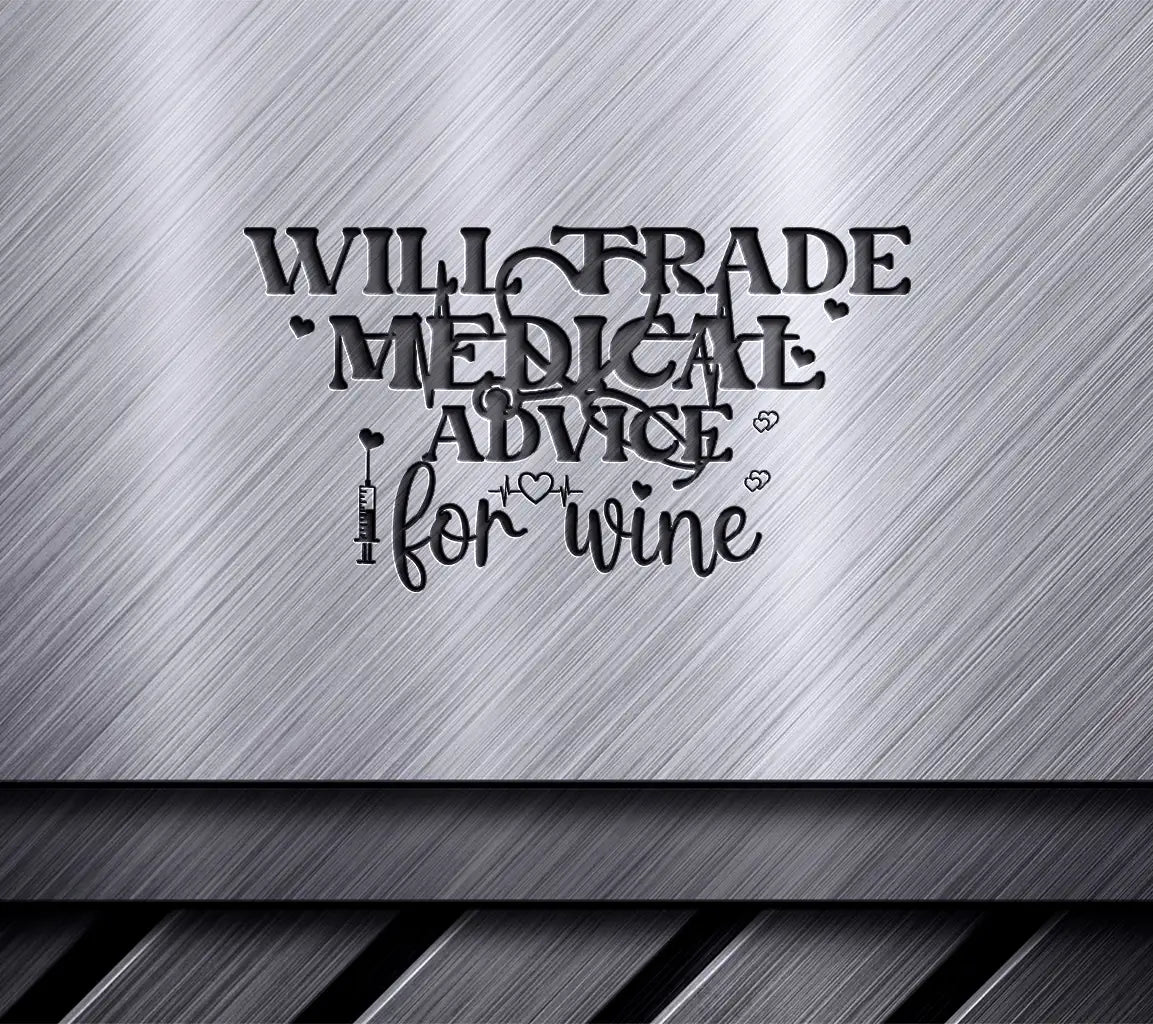Nurse Wine SVG Design SVG