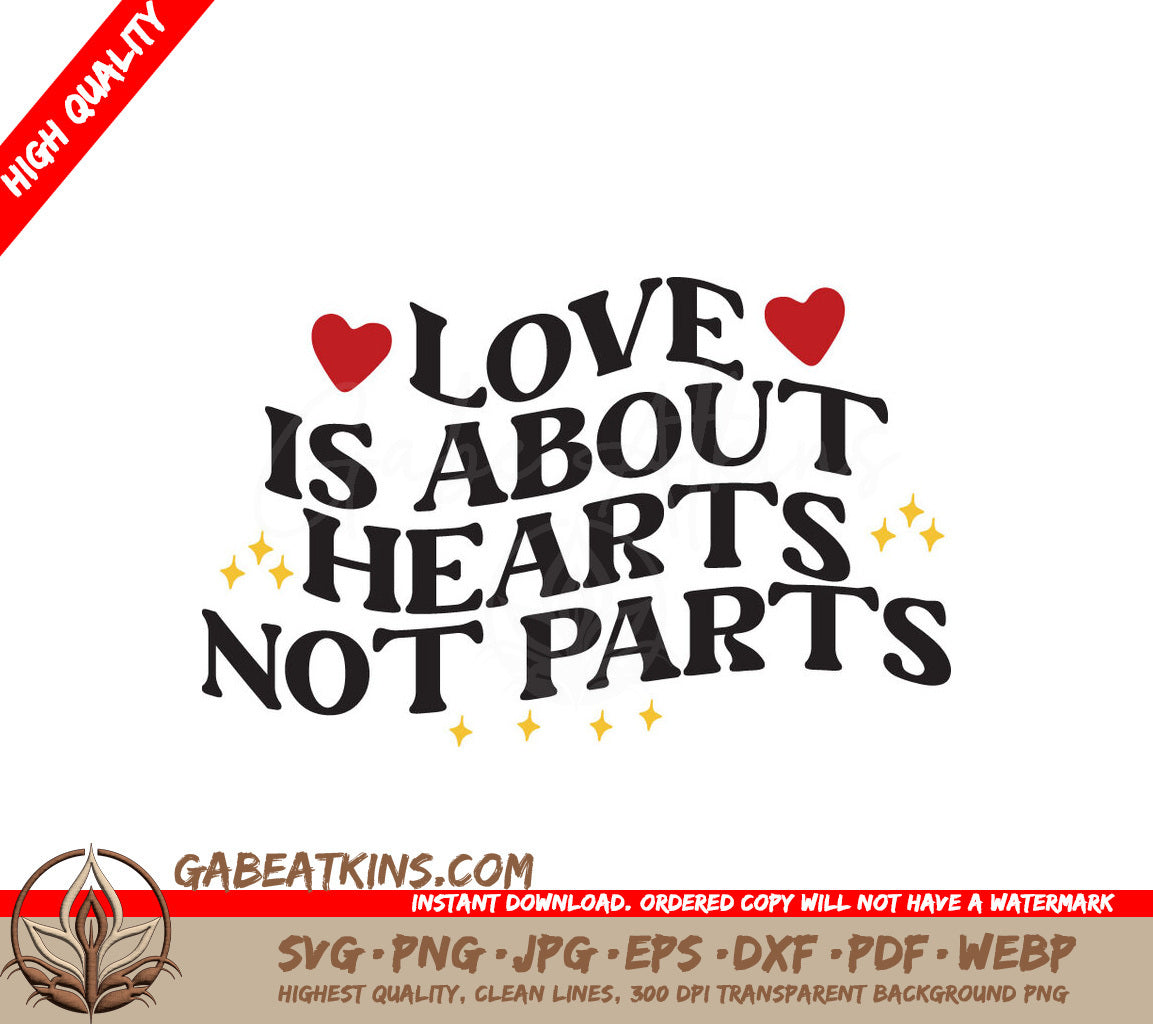 Love Is About Hearts SVG SVG