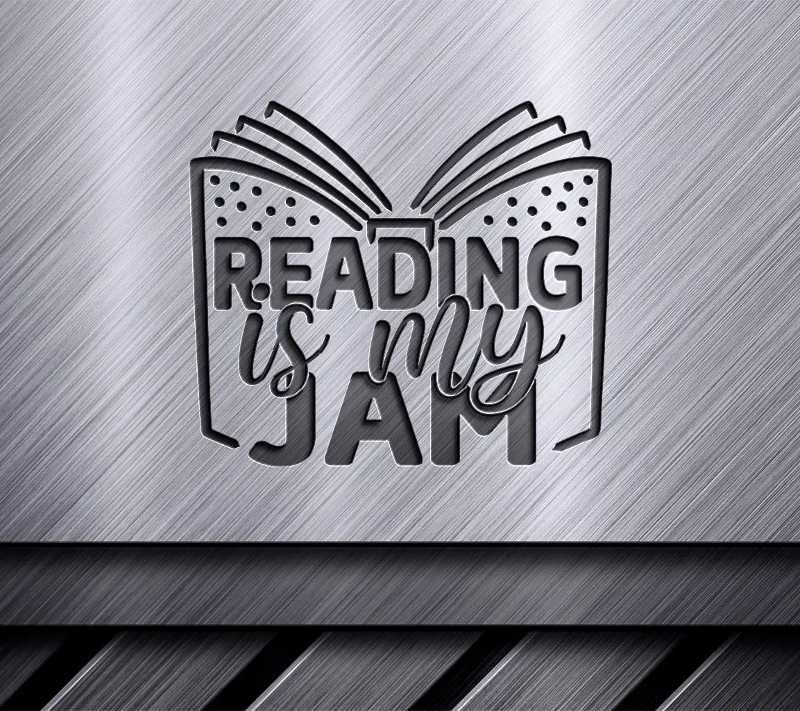  Reading Is My Jam SVG SVG