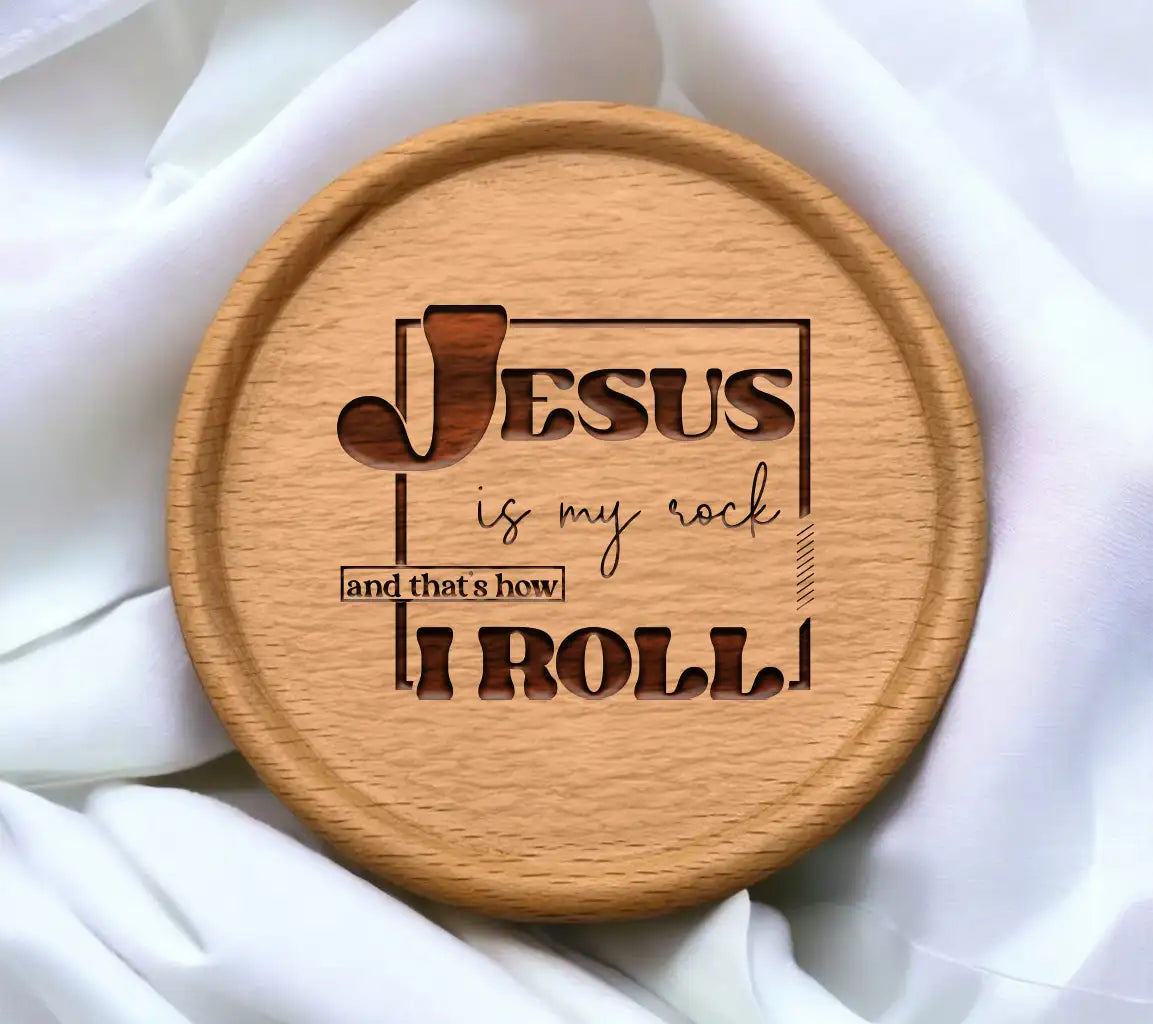 Jesus Is My Rock SVG SVG