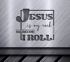 Jesus Is My Rock SVG SVG
