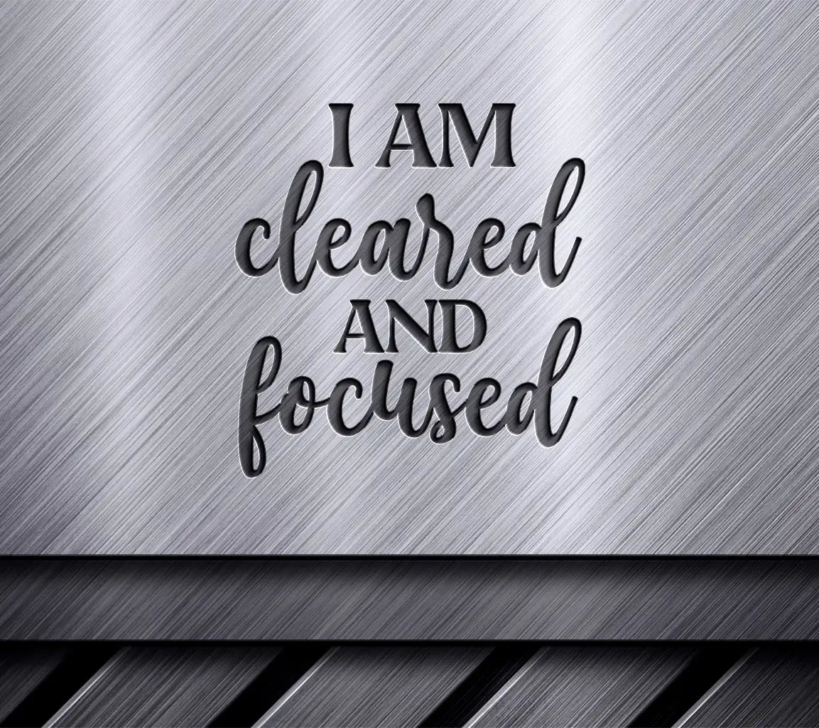 Cleared & Focused SVG Design SVG