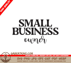  Small Business Owner SVG SVG