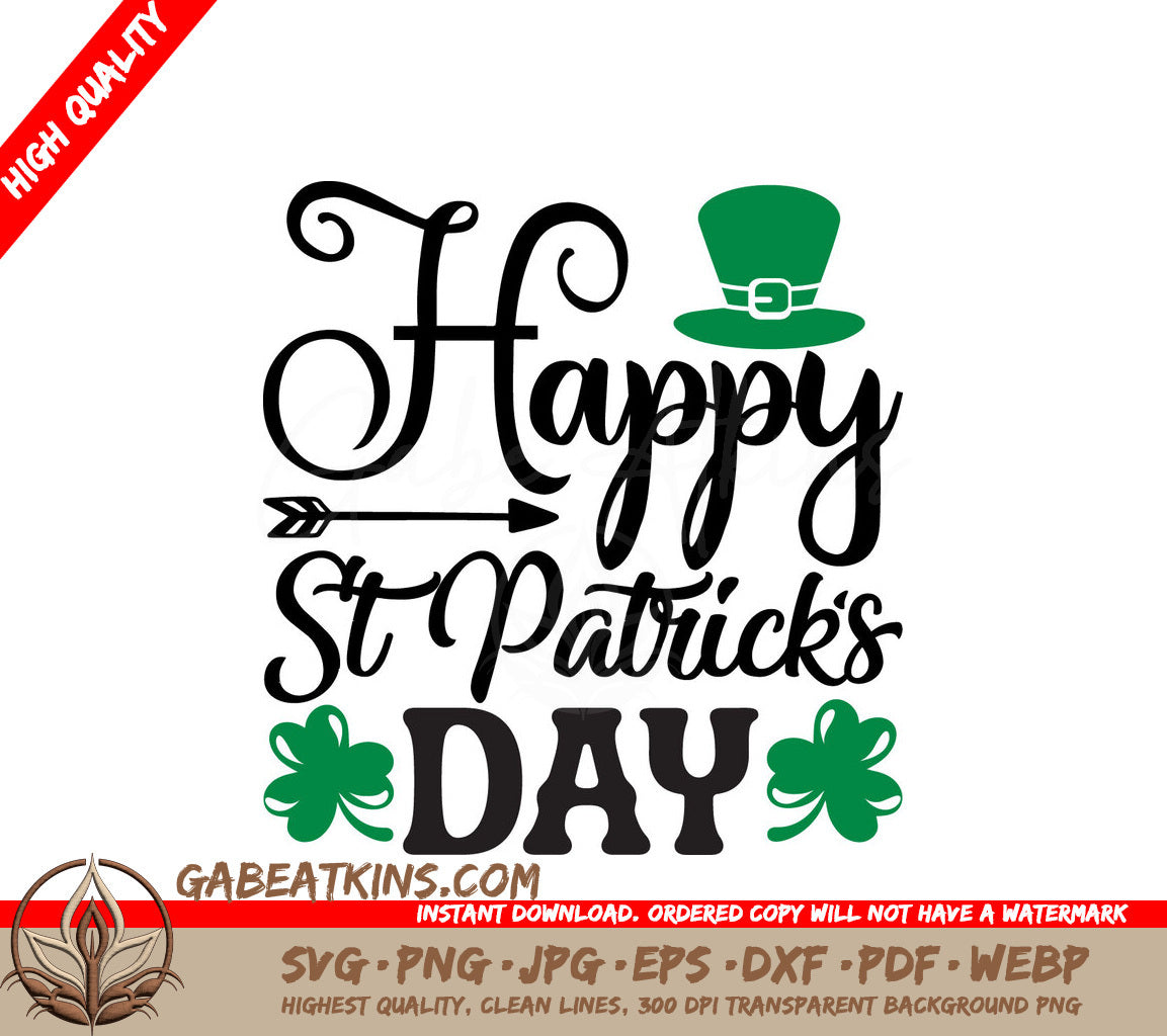 Happy St. Patricks Day SVG SVG
