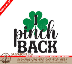 St. Patricks Day Pinch Back SVG SVG