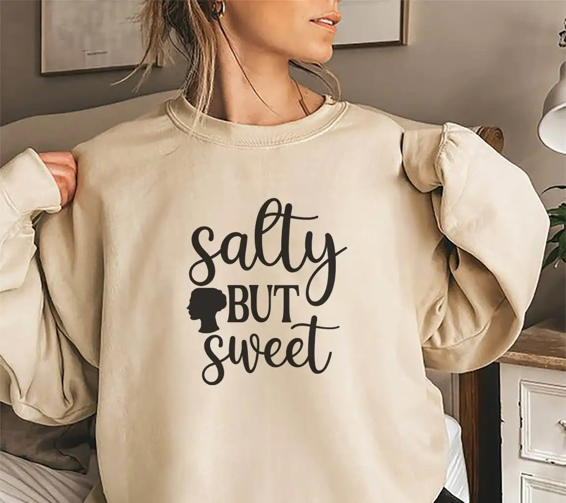 Black & Red Salty Sweet SVG SVG