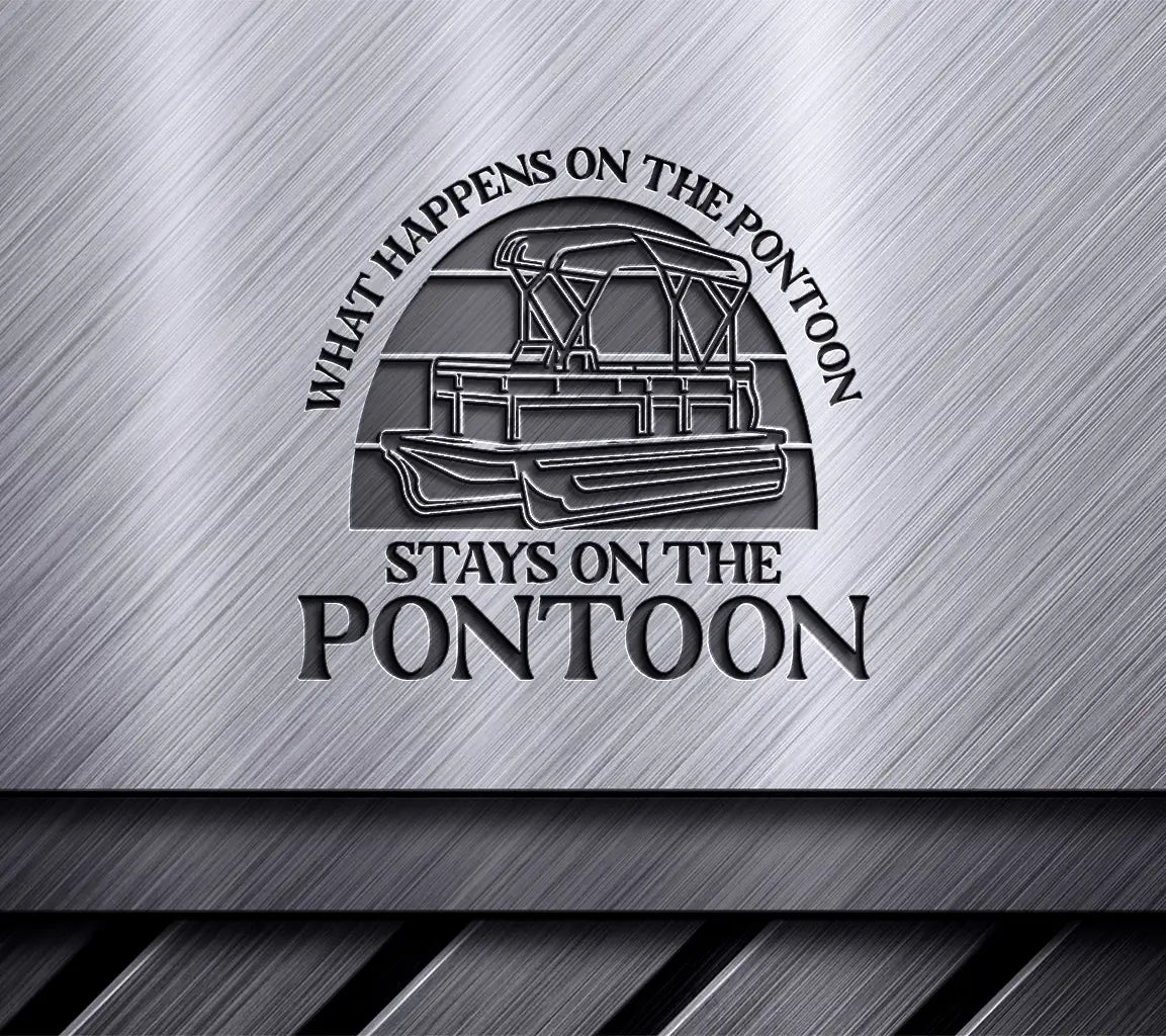 Pontoon Secret SVG Design SVG