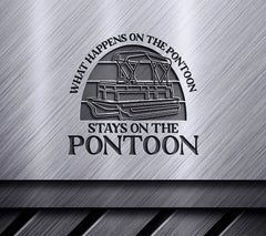 Pontoon Secret SVG Design SVG