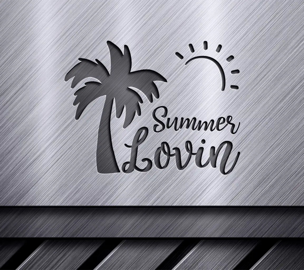 Summer Lovin Palm Tree SVG SVG